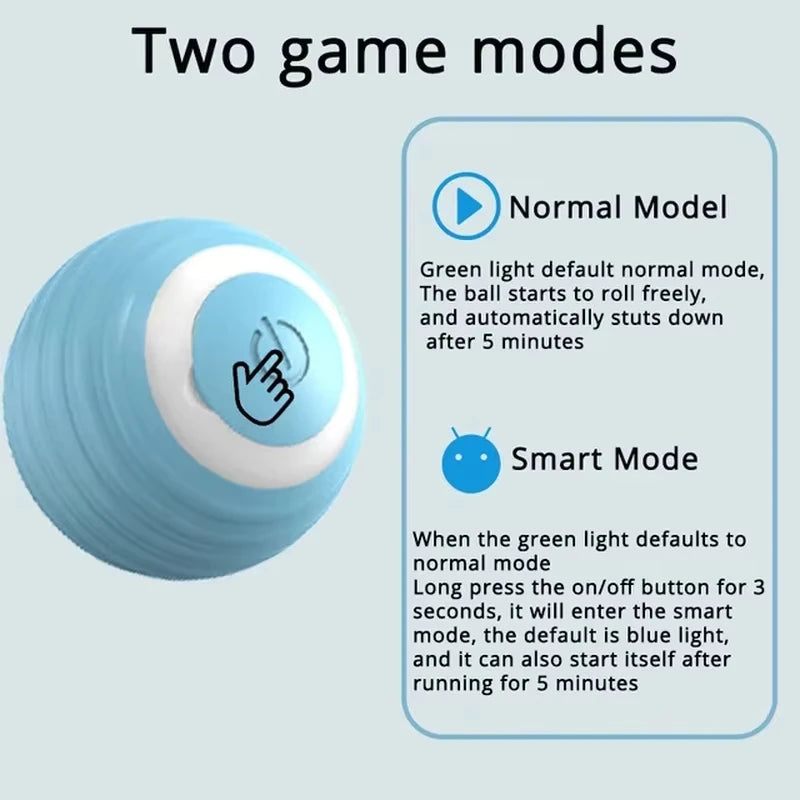 Magic Meow Ball: Best Interactive Self-Moving Cat Toy πΎπ