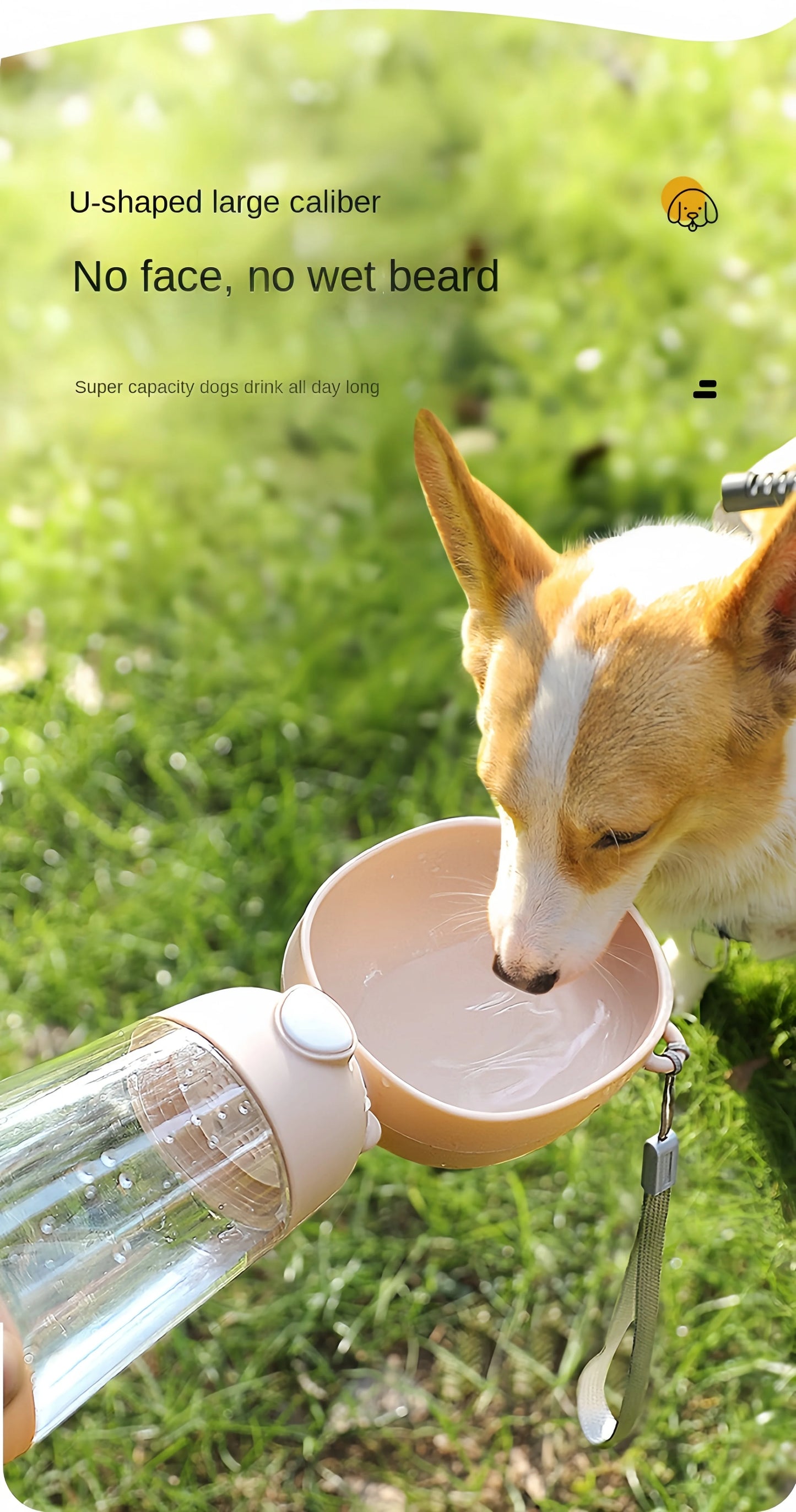 Portable Collapsible Dog Water Bowl & Pet Food Dispenser – Travel-Friendly Hydration Solution 🐾
