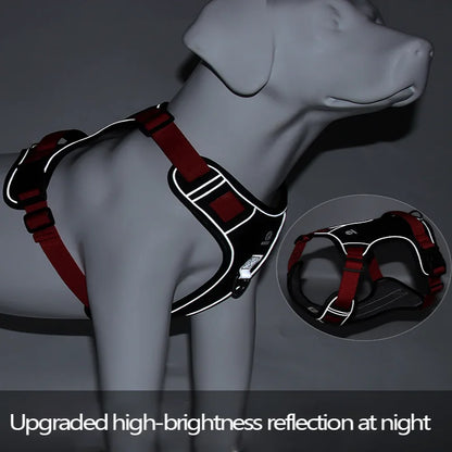 🌟 Suit Up Reflective Tactical Dog Harness - Durable, Waterproof Vest for Dogs 🐾