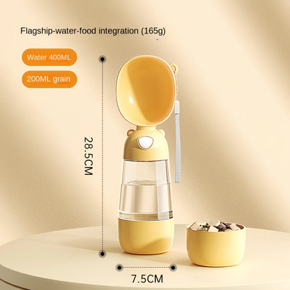 Portable Collapsible Dog Water Bowl & Pet Food Dispenser – Travel-Friendly Hydration Solution 🐾