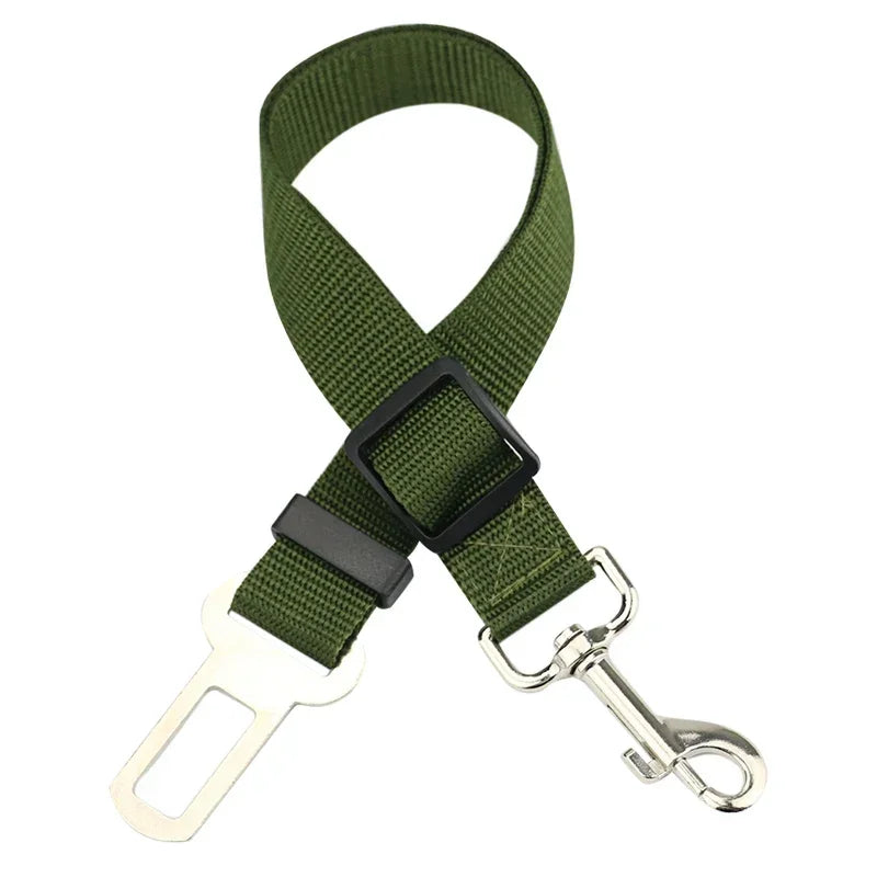 Buy Adjustable Dog Car Seat Belt – Best Pet Safety Harness, Cruise with Confidence! 🐾