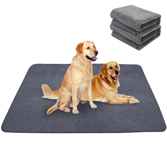 Reusable Waterproof Dog Pee Pad - Large & Non-Slip for Training & Comfort 🐾