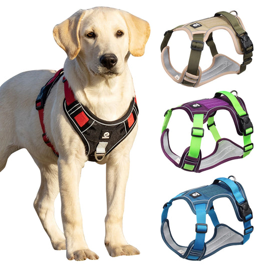 🌟 Suit Up Reflective Tactical Dog Harness - Durable, Waterproof Vest for Dogs 🐾