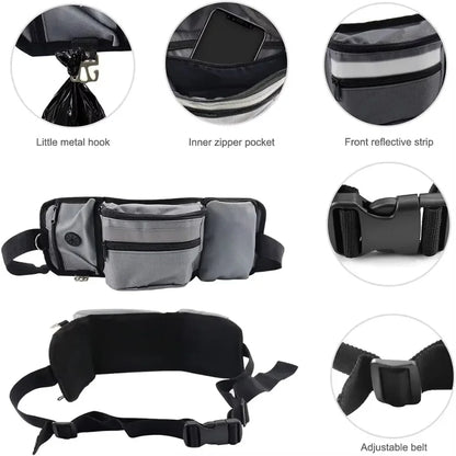 Pet Trek Pro Hands-Free Dog Walking Belt – Best Adjustable Waist Belt for Treats, Leash & Essentials