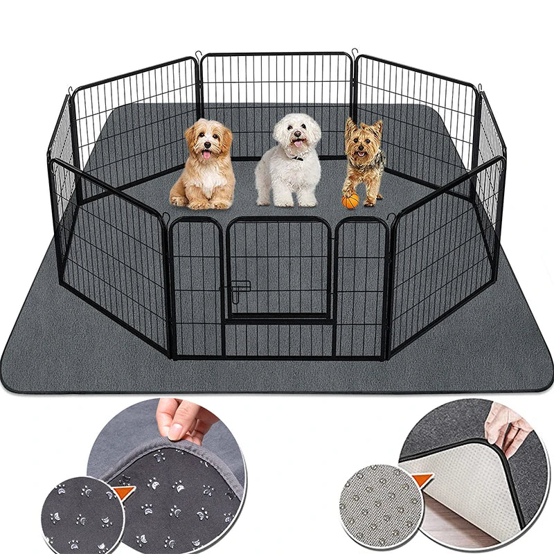 Reusable Waterproof Dog Pee Pad - Large & Non-Slip for Training & Comfort 🐾