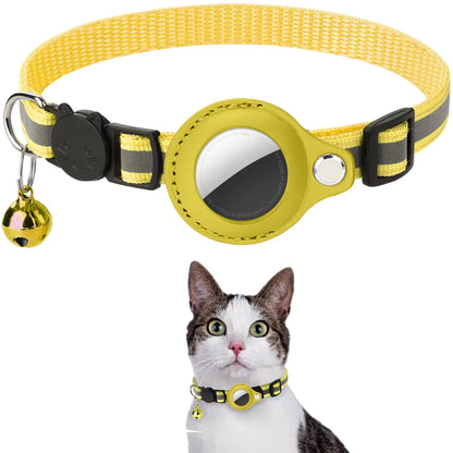 AirTag Cat Collar – Best Reflective GPS Tracker with Breakaway Safety 😺✨