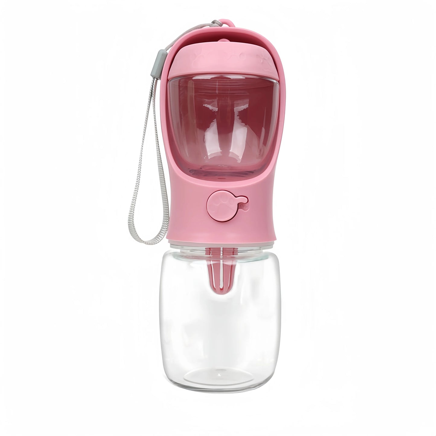 Portable Dog Water Bottle with Bowl & Food Storage – Compact Travel Hydration Solution🐾