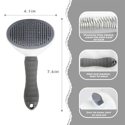 Pet Grooming Brush
Self-Cleaning Pet Brush
Dog Grooming Comb
Cat Grooming Comb
Best Pet Hair Remover
Pet Deshedding Tool
Pet Hair Removal Brush
Pet Grooming Tool
Pet Hair Comb
Pet Grooming Supplies