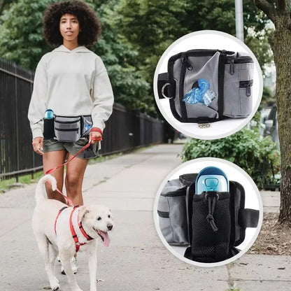 Pet Trek Pro Hands-Free Dog Walking Belt – Best Adjustable Waist Belt for Treats, Leash & Essentials