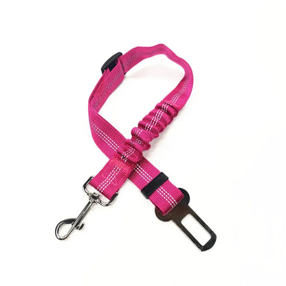 Buy Adjustable Dog Car Seat Belt – Best Pet Safety Harness, Cruise with Confidence! 🐾