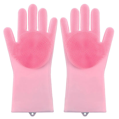 Silicone Pet Grooming Gloves – Best Dog & Cat Deshedding Mitts