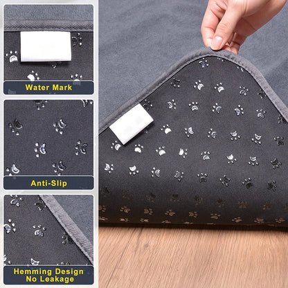 Reusable Waterproof Dog Pee Pad - Large & Non-Slip for Training & Comfort 🐾