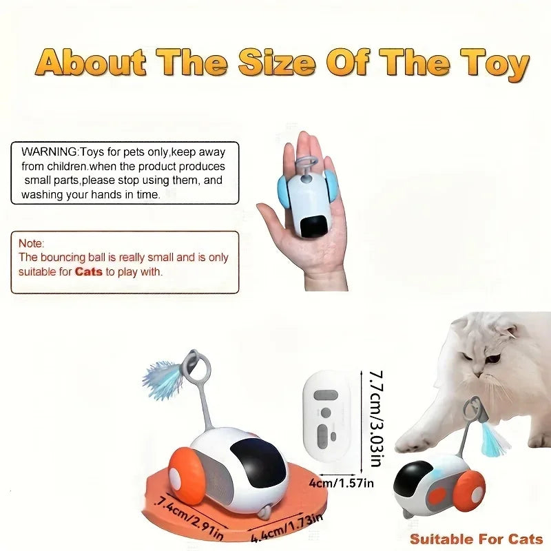 Smart Pet Racer: Remote-Controlled Interactive Toy Cats & Dogs! 🐱🐶🚗