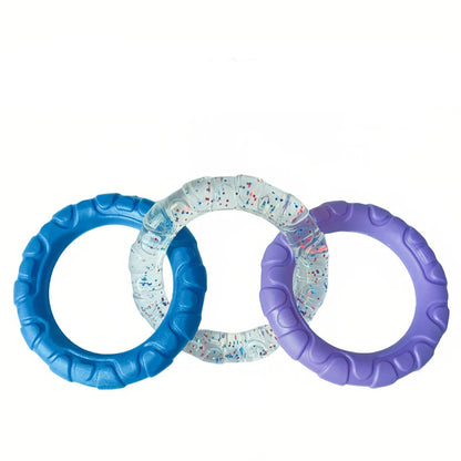 Durable Triple Ring Dog Chew Toy – Best Interactive Tug Toy 🐶🦷🎉
