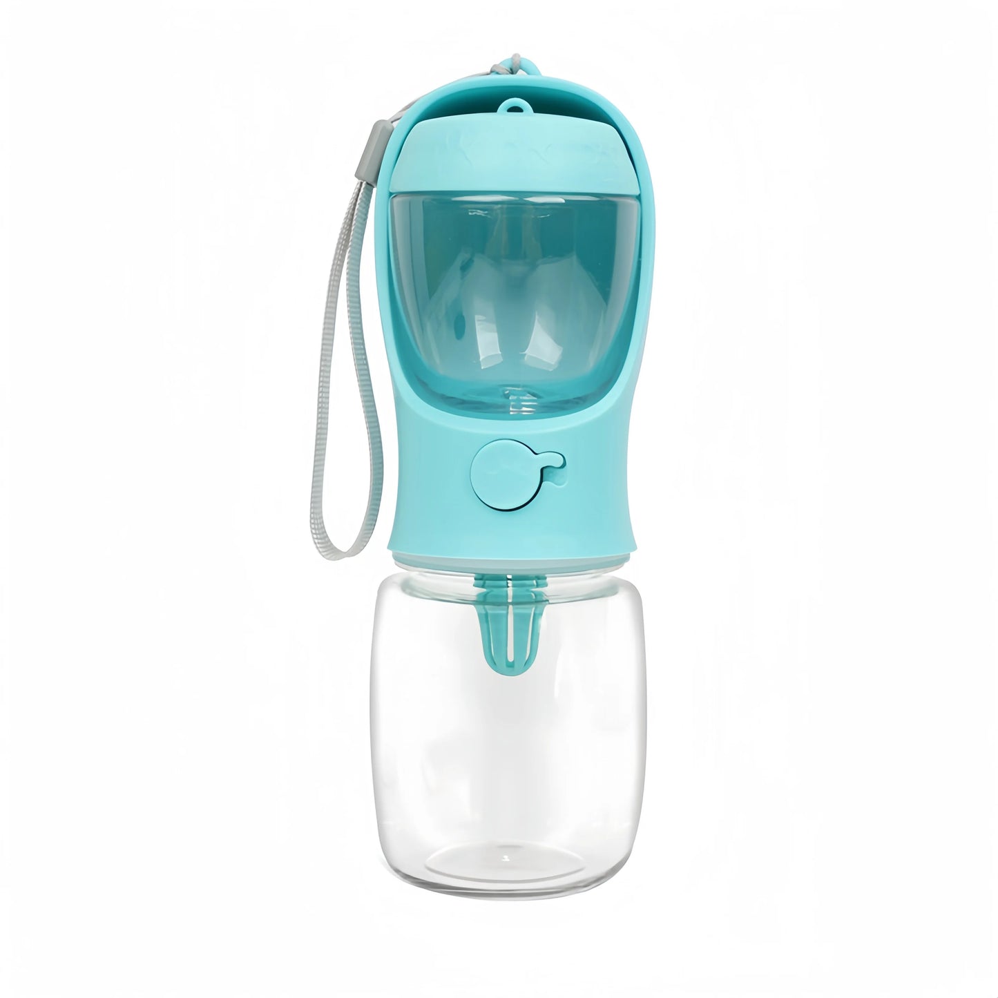 Portable Dog Water Bottle with Bowl & Food Storage – Compact Travel Hydration Solution🐾
