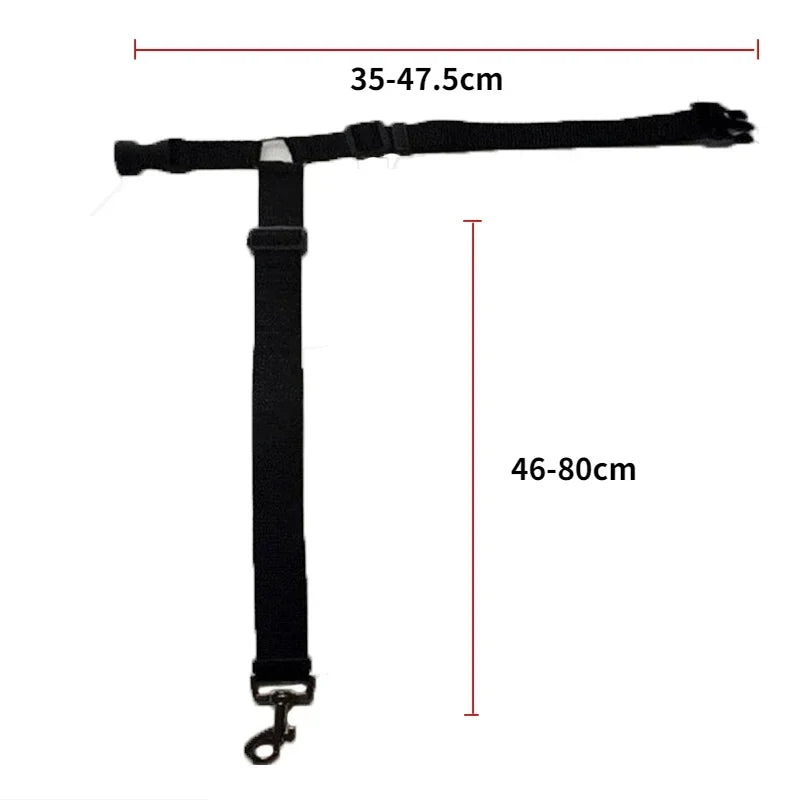 Adjustable Dog Seat Belt & Leash – Pet Car Restraint Harness for Safe Travel 🚗🐾