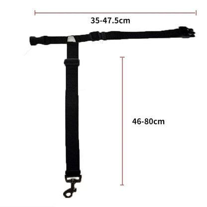 Adjustable Dog Seat Belt & Leash – Pet Car Restraint Harness for Safe Travel 🚗🐾