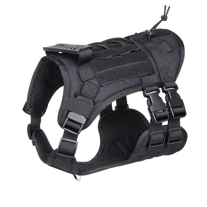 🎖️ Waterproof Tactical Dog Harness – Best Military Vest 🐾
