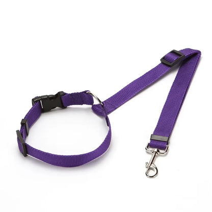 Adjustable Dog Seat Belt & Leash – Pet Car Restraint Harness for Safe Travel 🚗🐾