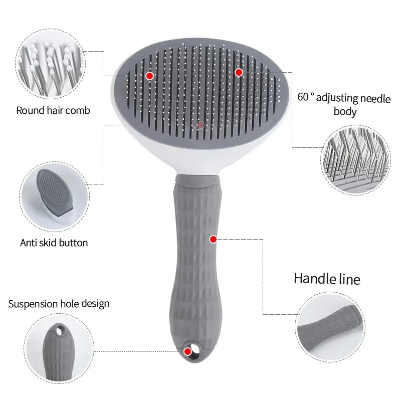 Pet Grooming Brush
Self-Cleaning Pet Brush
Dog Grooming Comb
Cat Grooming Comb
Best Pet Hair Remover
Pet Deshedding Tool
Pet Hair Removal Brush
Pet Grooming Tool
Pet Hair Comb
Pet Grooming Supplies