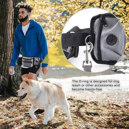Pet Trek Pro Hands-Free Dog Walking Belt – Best Adjustable Waist Belt for Treats, Leash & Essentials